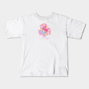 Gemini Zodiac Sign Beautiful Girl Kids T-Shirt